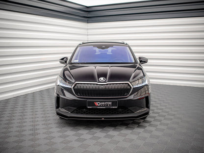 Maxton Design - FRONT SPLITTER V.1 SKODA ENYAQ IV (2020-)