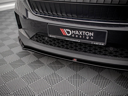 Maxton Design - FRONT SPLITTER V.1 SKODA ENYAQ IV (2020-)