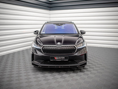 Maxton Design - FRONT SPLITTER V.2 SKODA ENYAQ IV (2020-)