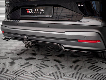 Maxton Design - CENTRAL REAR SPLITTER (VERTICAL BARS) SKODA ENYAQ IV (2020-)