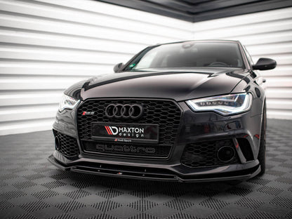 Maxton Design - FRONT SPLITTER AUDI A6 RS6 LOOK C7 (2011-2017)