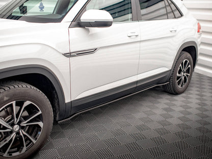 Maxton Design - SIDE SKIRTS DIFFUSERS VW ATLAS CROSS SPORT (2020-)