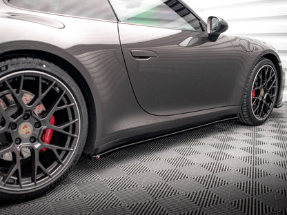Maxton Design - SIDE SKIRTS DIFFUSERS PORSCHE 911 CARRERA 4S 992 (2019-)