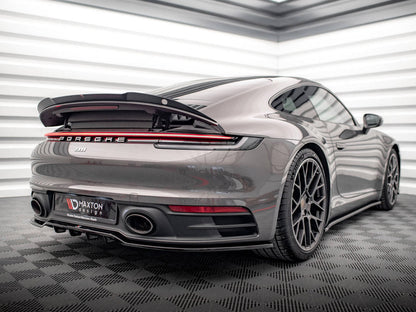 Maxton Design - CENTRAL REAR SPLITTER (VERTICAL BARS) PORSCHE 911 CARRERA 4S 992 (2019-)