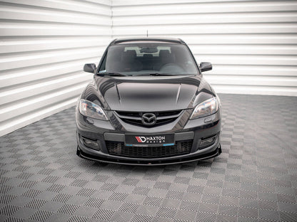 Maxton Design - STREET PRO FRONT SPLITTER V.1 (+FLAPS) MAZDA 3 MPS MK1 (2006-2008)