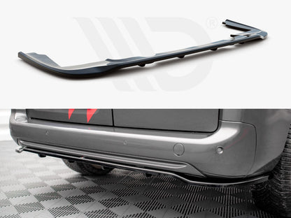 Maxton Design - CENTRAL REAR SPLITTER (VERTICAL BARS) PEUGEOT PARTNER MK3 (2018-)