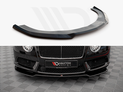 Maxton Design - FRONT SPLITTER V.1 BENTLEY CONTINENTAL GT V8 S MK2 (2014-2016)