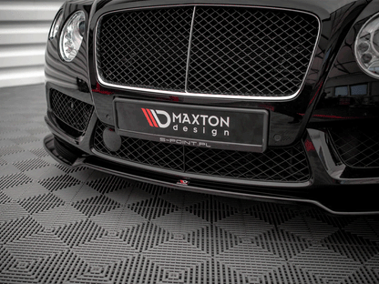 Maxton Design - FRONT SPLITTER V.1 BENTLEY CONTINENTAL GT V8 S MK2 (2014-2016)