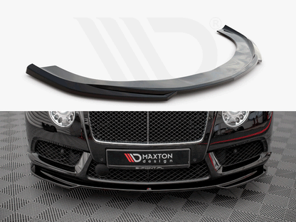 Maxton Design - FRONT SPLITTER V.2 BENTLEY CONTINENTAL GT V8 S MK2 (2014-2016)