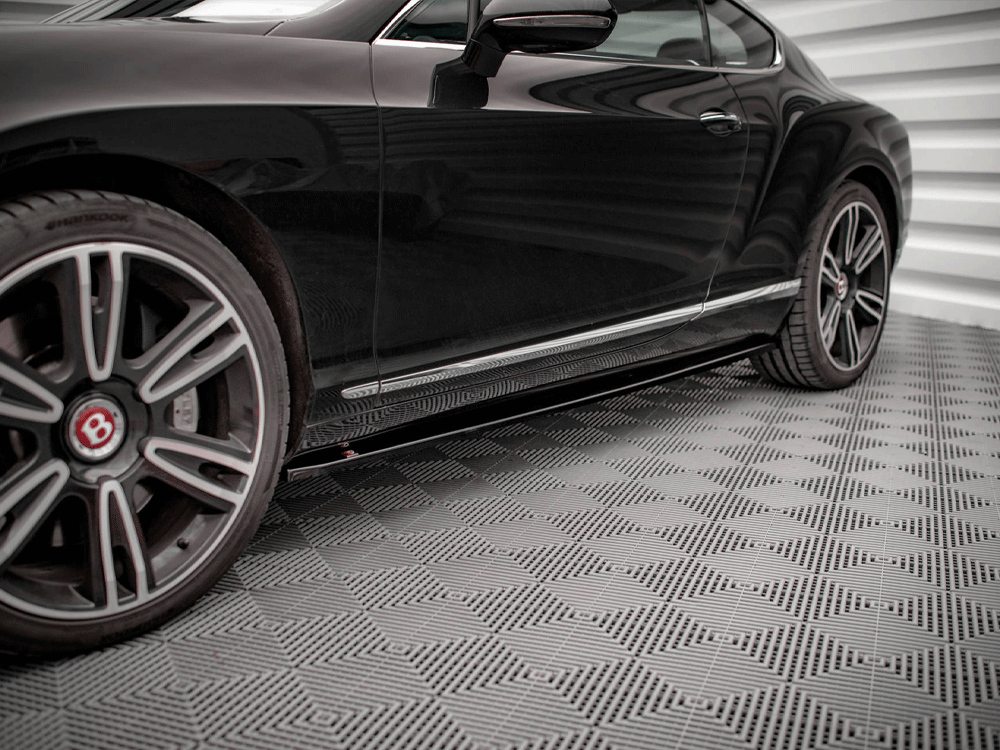 Maxton Design - SIDE SKIRTS DIFFUSERS BENTLEY CONTINENTAL GT V8 S MK2 (2014-2016)