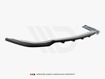 Maxton Design - CENTRAL REAR SPLITTER (VERTICAL BARS) BENTLEY CONTINENTAL GT V8 S MK2 (2014-2016)
