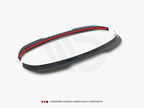 Maxton Design Gloss Black Rear Roof Spoiler Extension for BMW 1 Series F40 M Sport (2019+) - Boot/Tailgate Lip Spoiler - Not for M135i