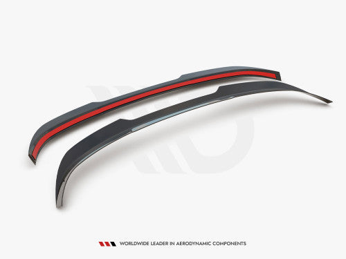 Maxton Design Gloss Black Rear Roof Spoiler Extension for BMW 1 Series F40 M Sport (2019+) - Boot/Tailgate Lip Spoiler - Not for M135i