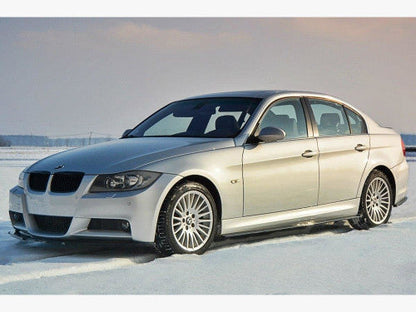 Maxton Design Gloss Piano Black Side Skirt Splitters/Extensions / Sill Diffusers for BMW 3 Series E90 E