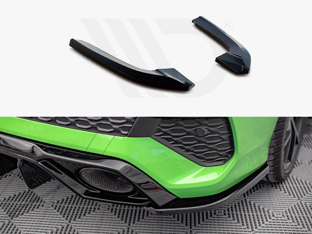 Maxton Design - REAR SIDE SPLITTERS AUDI RS3 SEDAN 8Y (2020-)