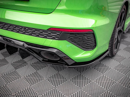 Maxton Design - REAR SIDE SPLITTERS AUDI RS3 SEDAN 8Y (2020-)