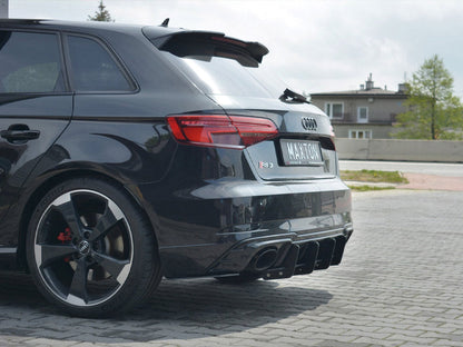 Maxton Design - REAR DIFFUSER V.1 AUDI RS3 8V FACELIFT SPORTBACK (2017-20)