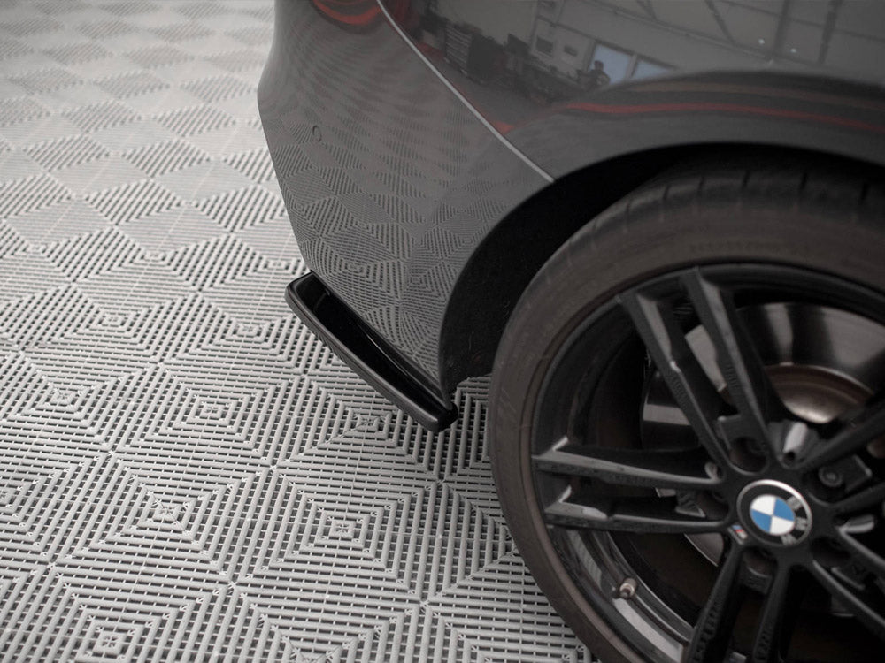 Maxton Design - REAR SIDE SPLITTERS V.2 BMW 1 F20/F21 M-POWER FACELIFT (2015-19)