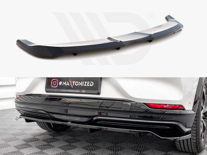 Maxton Design - CENTRAL REAR SPLITTER (VERTICAL BARS) FORD MUSTANG MACH-E MK1