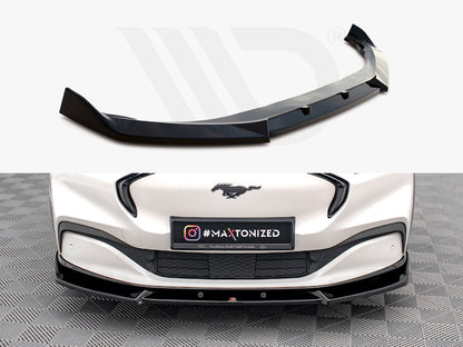 Maxton Design - FRONT SPLITTER V.1 FORD MUSTANG MACH-E MK1