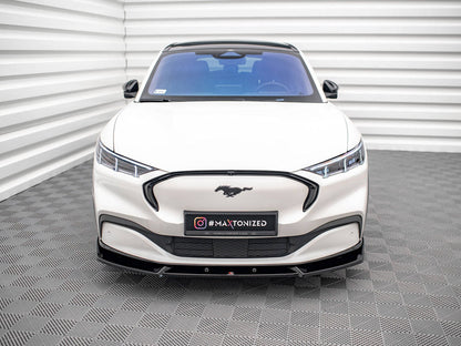 Maxton Design - FRONT SPLITTER V.1 FORD MUSTANG MACH-E MK1