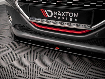 Maxton Design - FRONT SPLITTER V.1 PEUGEOT 208 GTI MK1