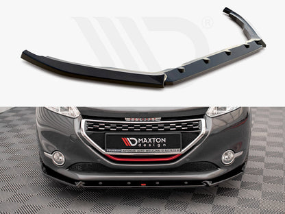 Maxton Design - FRONT SPLITTER V.2 PEUGEOT 208 GTI MK1