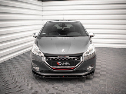 Maxton Design - FRONT SPLITTER V.2 PEUGEOT 208 GTI MK1