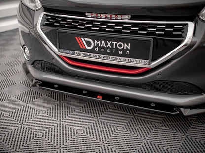 Maxton Design - FRONT SPLITTER V.2 PEUGEOT 208 GTI MK1