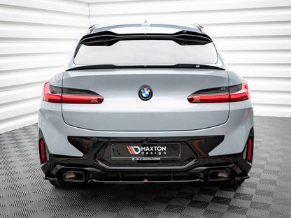 Maxton Design - CENTRAL REAR SPLITTER BMW X4 M-PACK G02 FACELIFT