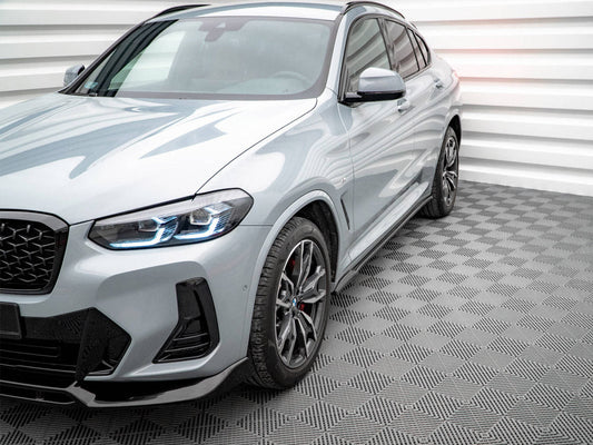 Maxton Design - SIDE SKIRTS DIFFUSERS BMW X4 M-PACK G02 FACELIFT