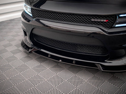 Maxton Design - FRONT SPLITTER V.2 DODGE CHARGER SRT MK7 FACELIFT