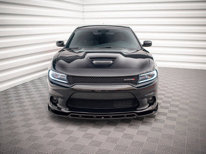 Maxton Design - FRONT SPLITTER V.1 DODGE CHARGER SRT MK7 FACELIFT