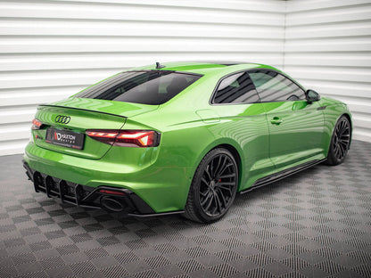Maxton Design - STREET PRO SIDE SKIRTS DIFFUSERS AUDI RS5 SPORTBACK F5 FACELIFT