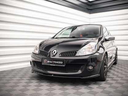 Maxton Design - FRONT SPLITTER RENAULT CLIO MK3 RS (2006-2009)