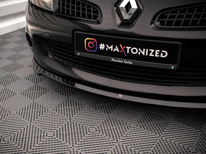 Maxton Design - FRONT SPLITTER RENAULT CLIO MK3 RS (2006-2009)