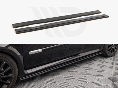 Maxton Design - SIDE SKIRTS DIFFUSERS RENAULT CLIO MK3 RS (2006-2012)