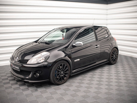 Maxton Design - SIDE SKIRTS DIFFUSERS RENAULT CLIO MK3 RS (2006-2012)