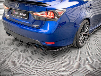 Maxton Design - REAR SIDE SPLITTERS LEXUS GS F MK4 FACELIFT