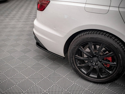 Maxton Design - REAR SIDE SPLITTERS AUDI A4 B9 FACELIFT