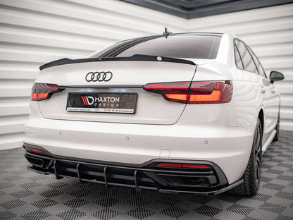 Maxton Design - Spoiler Cap V.1 Audi S4 / A4 Standard / S-Line / Competition Sedan B9 / B9 Facelift