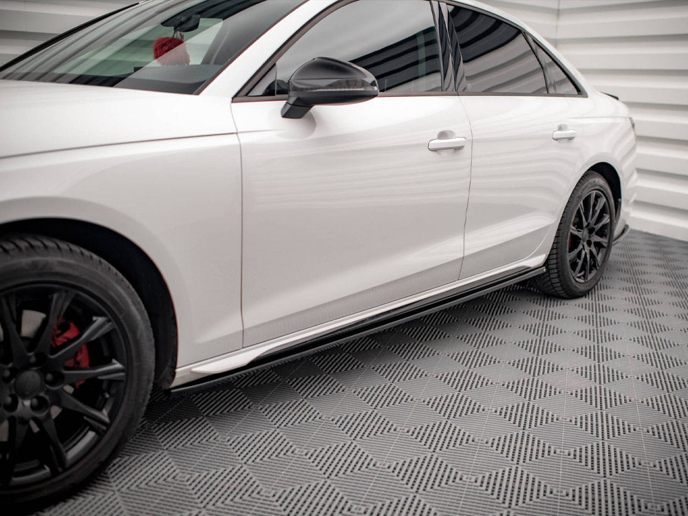 Maxton Design - SIDE SKIRTS DIFFUSERS AUDI A4 B9 FACELIFT