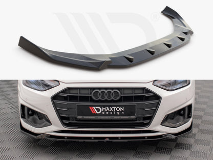 Maxton Design - FRONT SPLITTER V.1 AUDI A4 B9 FACELIFT