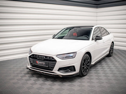 Maxton Design - FRONT SPLITTER V.1 AUDI A4 B9 FACELIFT