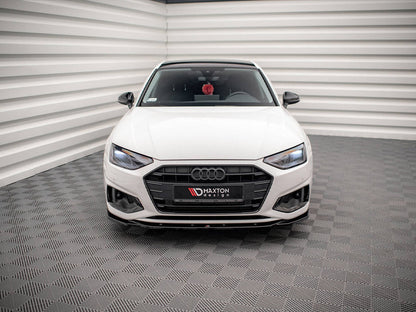 Maxton Design - FRONT SPLITTER V.2 AUDI A4 B9 FACELIFT