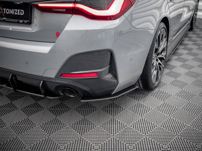Maxton Design - STREET PRO REAR SIDE SPLITTERS BMW 4 GRAN COUPE M-PACK G26