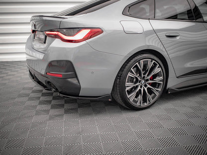 Maxton Design - REAR SIDE SPLITTERS V.2 BMW 4 GRAN COUPE M-PACK G26