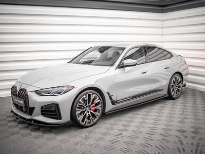 Maxton Design - SIDE SKIRTS DIFFUSERS V.2 BMW 4 GRAN COUPE M-PACK / M440I G26