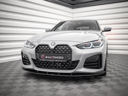Maxton Design - Street PRO Front Splitter BMW 4 / i4 Gran Coupe M-Pack / M440i G26
