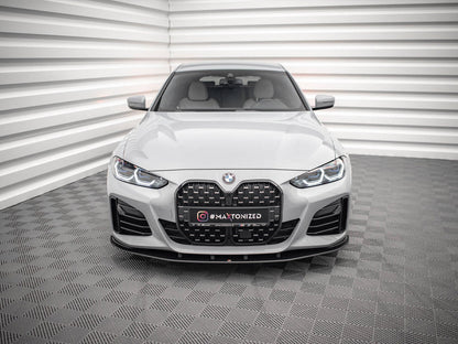 Maxton Design - Street PRO Front Splitter BMW 4 / i4 Gran Coupe M-Pack / M440i G26